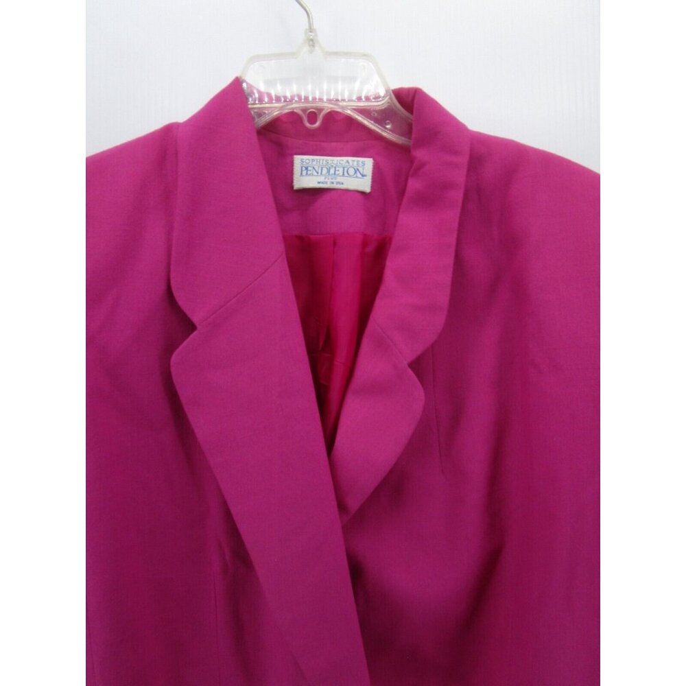 Vintage Pendleton Jacket 14w Plus Sophisticates B… - image 2